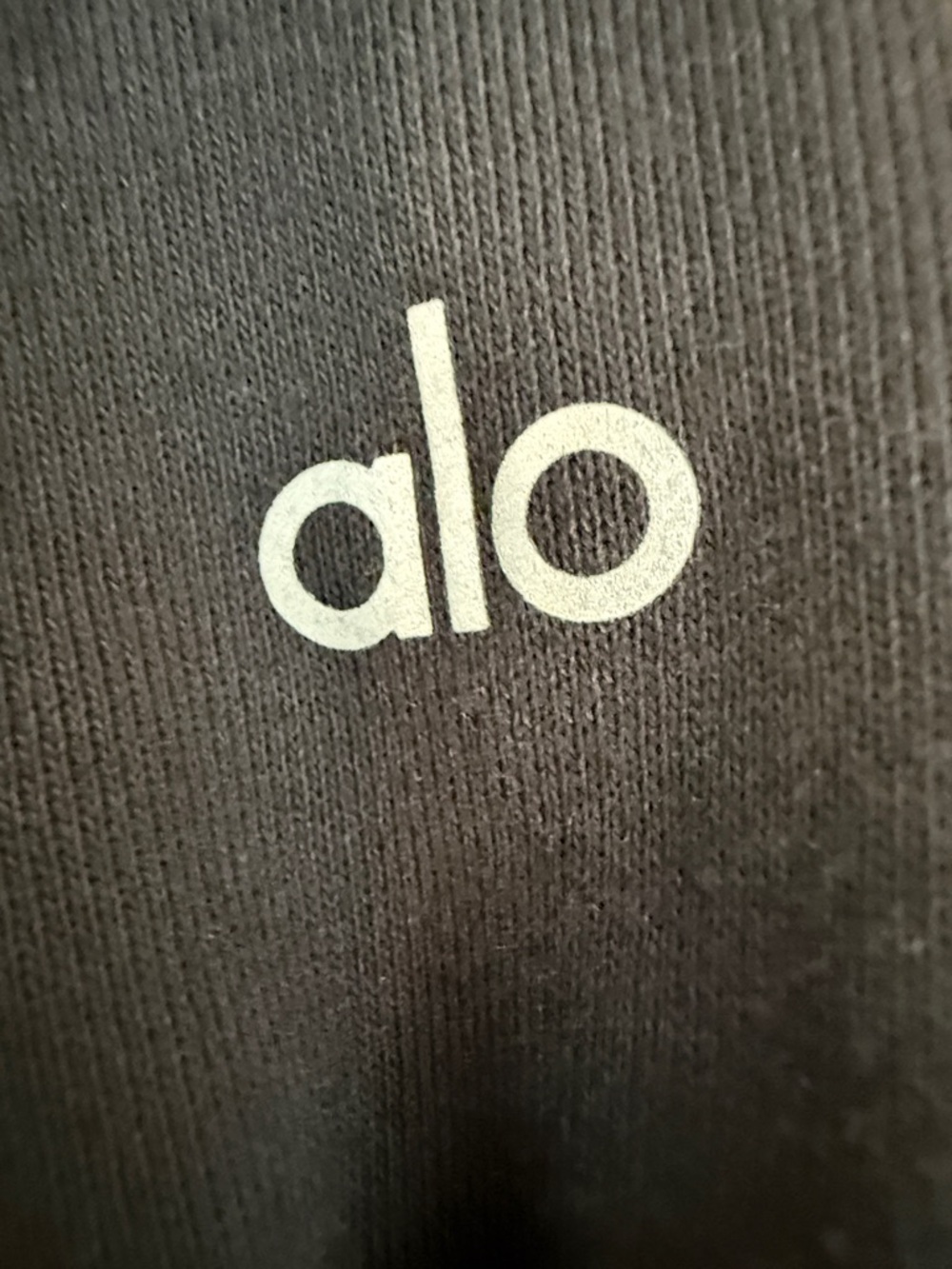ALO Yoga Black Hooded Utility Jacket with Zip - Picture 2 of 11